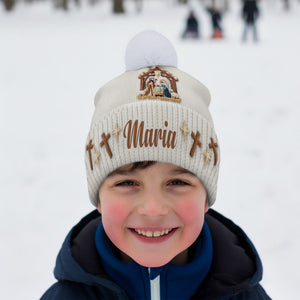 Believe - Personalized Christian Beanie Hat