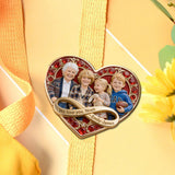 I Love You - Personalized Mother Pin