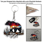 Animal Christmas - Personalized Hunting Ornament