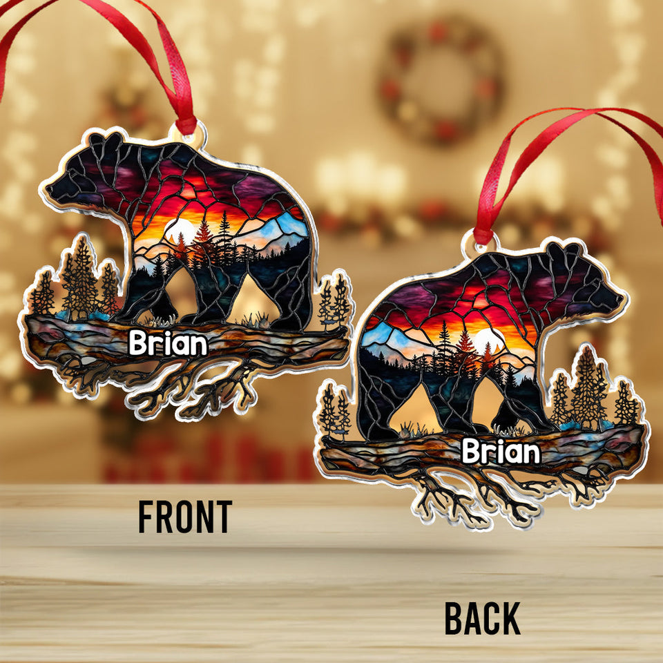Animal Christmas - Personalized Hunting Ornament