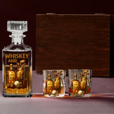 Whiskey & Golf - Personalized Golf Whiskey Glass