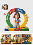 Autism Awareness, Gift For Them - Personalized Autism Awareness Custom Shaped Acrylic Plaque