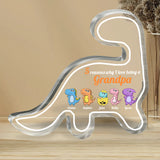 Reasons Why I love Being A Nana - Gift for grandma, mom, aunt, grandpa - Personalized Custom Shaped Acrylic Plaque