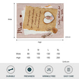 Grandma Mama - Gift for grandma, mom, dad, grandpa, aunt, uncle, sister, brother, husband, wife, friend - Personalized Blanket