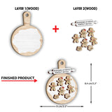 Perfect Batch - Gift for grandpa - Personalized 2 Layered Piece Ornament