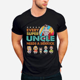 Super Dad Super Hero - Gift for dad, grandpa, uncle, brother - Personalized T-shirt And Hoodie