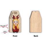 Something You Want Need Wear Read - Personalized Grandma 2 Layered Piece Ornament
