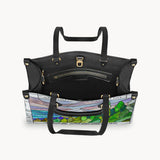 And Into The Forest I Go - Hiking Leather Handbag