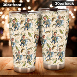 Photo Inserted Funny Fishing - Personalized Fishing Tumbler