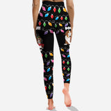 Pet Colorful Christmas Light - Personalized Dog Hoodie and Leggings