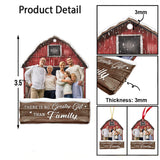 Merry Christmas - Personalized Family Ornament