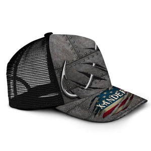 Fishing Hook Cool Design - Personalized Fishing Trucker Hat