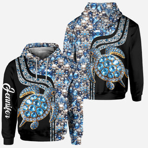 Love Turtles - Personalized Turtle Hoodie and Leggings