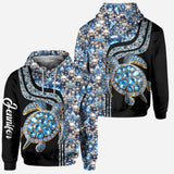 Love Turtles - Personalized Turtle Hoodie and Leggings