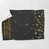 Let's Sit By The Campfire - Personalized Couple Camping Blanket