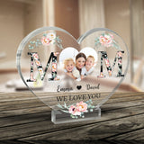 Mom - Personalized Mother's Day Mother Custom Shaped Acrylic Plaque