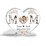 Mom - Personalized Mother's Day Mother Custom Shaped Acrylic Plaque