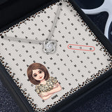 Mom Scrabble Puzzle - Personalized Mother's Day Mother Necklace