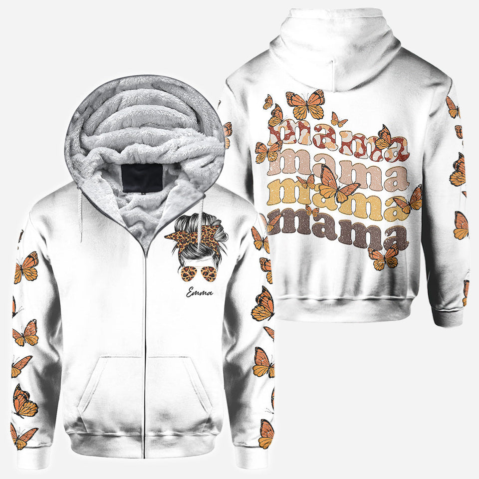 Mama - Personalized Mother's Day Mother All Over T-shirt and Hoodie