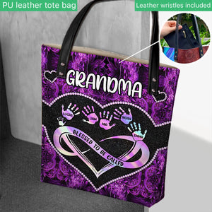 Blessed To Be Called Grandma - Personalized Mother's Day Grandma Tote Bag