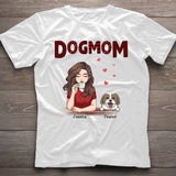 Dog Mom - Personalized Mother's Day Dog T-shirt and Hoodie