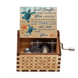 Always Remember That - Gift for grandma, mom, daughter, granddaughter, son, grandson, grandpa, dad - Personalized Hand Crank Music Box