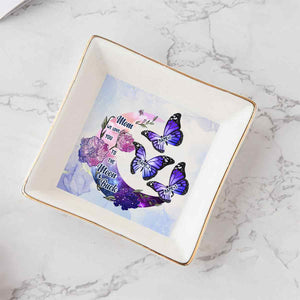 I Love You To The Moon And Back - Personalized Mother's Day Mother Jewelry Dish