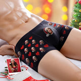 Custom Wife Or Girlfriend Face Boxers AR View - Personalized Couple Men's boxer briefs