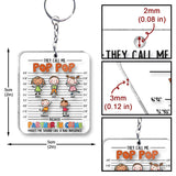 Partner In Crime - Gift for grandpa, grandma, mom, dad, uncle, aunt, brother, sister - Personalized Keychain