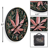 It's 420 Somewhere - Personalized Weed Wall Clock