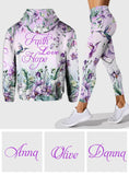 Faith Hope Love - Personalized Christian Hoodie and Leggings