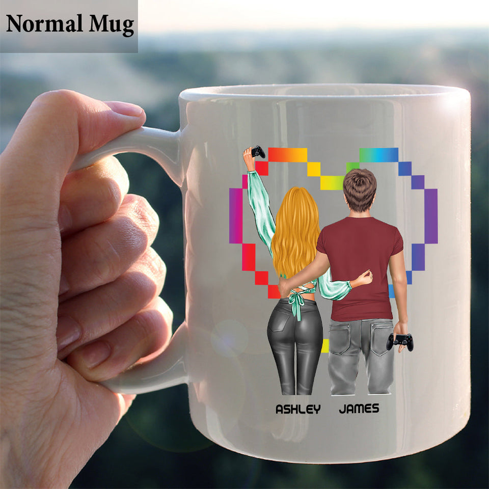 I Will Always Be Your Player Two - Personalized Video Game Mug