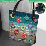 Love Turtles - Personalized Turtle Tote Bag