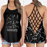 Namaste Cross Tank Top