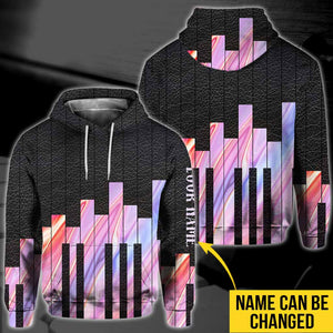 Music Soul Piano Personalized All Over T-shirt and Hoodie