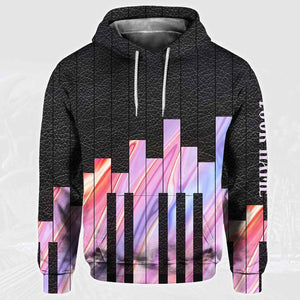 Music Soul Piano Personalized All Over T-shirt and Hoodie