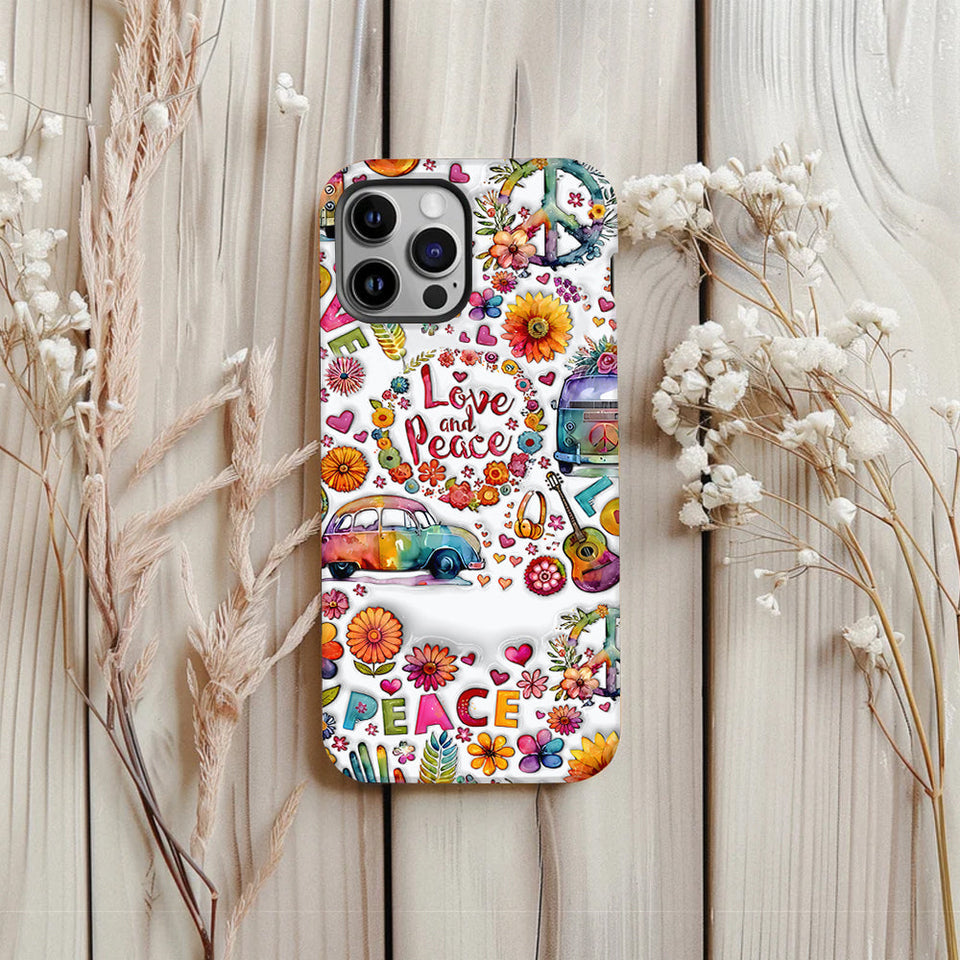 Hippie Soul - Personalized Hippie Full Print Phone Case