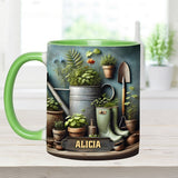 Green Garden - Personalized Gardening Accent Mug