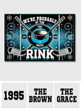 Probably At The Rink - Personalized Hockey Doormat