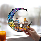 You And Me We Got This - Personalized Couple Window Hanging Suncatcher Ornament