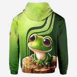 Love Frogs - Personalized Frog Hoodie and Leggings