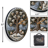 Time Spent With Family Is Worth Every Second - Personalized Family Wall Clock