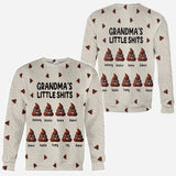 Grandma's Little Shits - Personalized Grandma All Over Shirt