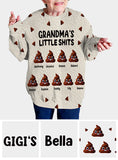 Grandma's Little Shits - Personalized Grandma All Over Shirt