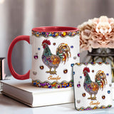 Sparker Rooster - Personalized Chicken Accent Mug