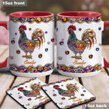 Sparker Rooster - Personalized Chicken Accent Mug