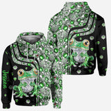 Just A Girl Who Loves Frogs - Personalized Frog Hoodie and Leggings