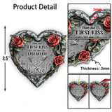 From The Our First Kiss Till Our Last Breath - Personalized Couple Ornament