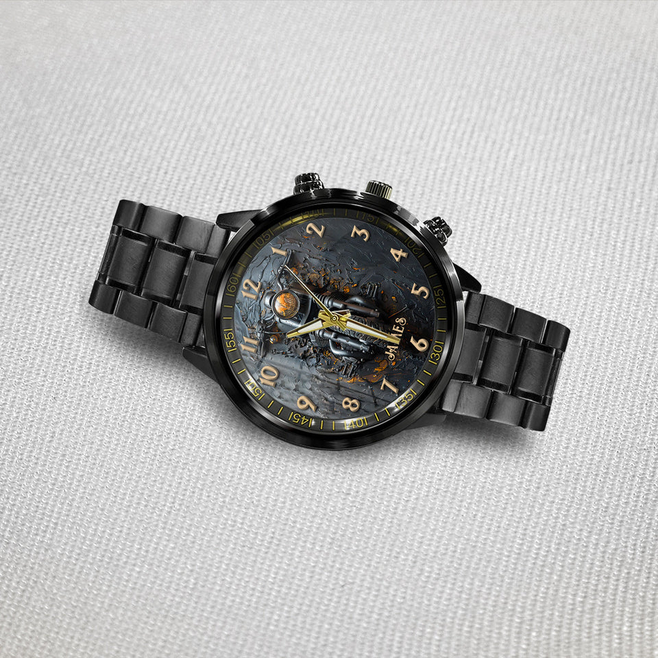 Ride All Times - Personalized Biker Hand Watch