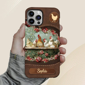 Chicken Lady - Personalized Chicken Full Print Phone Case